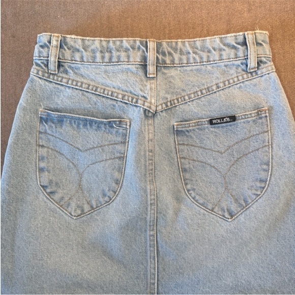 ROLLA’S High Waisted Denim Mini Skirt - Picture 5 of 9